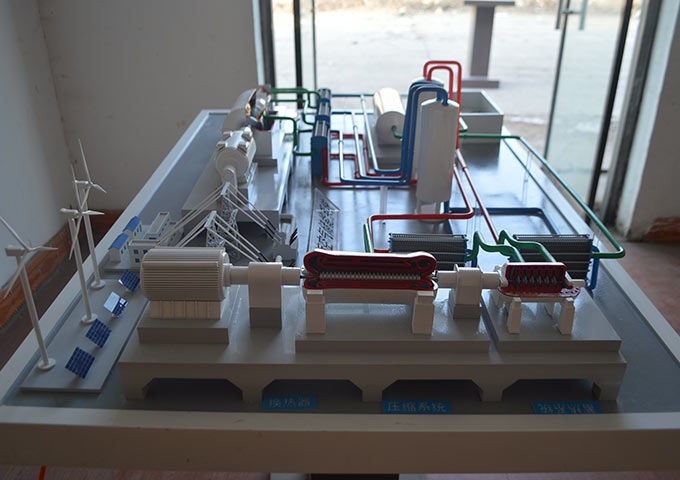 1.5WM先進壓縮空氣儲能系統模型（中科熱能院所）