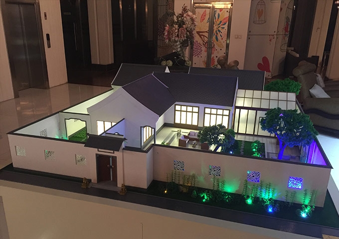 四合院模型 (10)